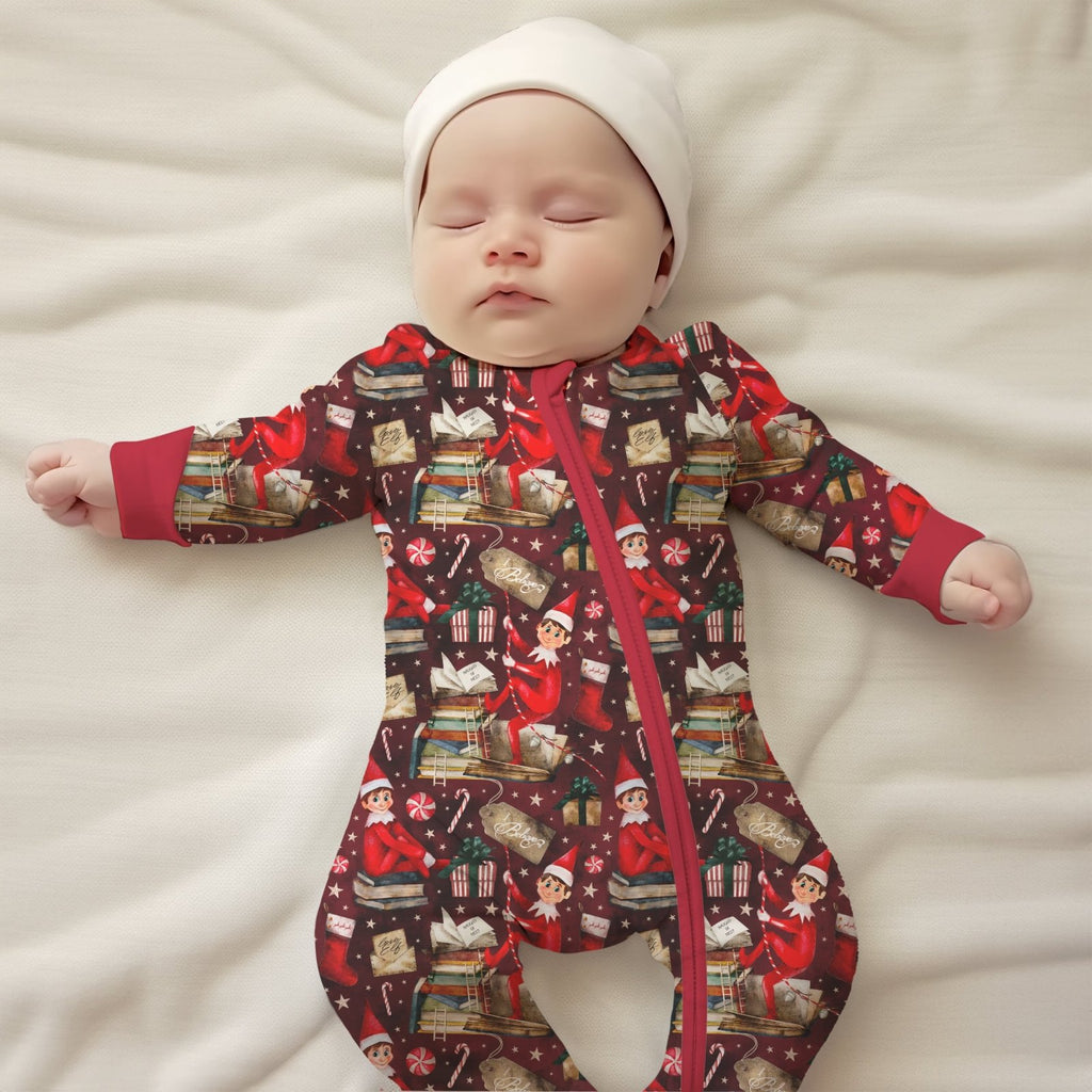 Wild Christmas Sleepsuits - Charley's Wild World